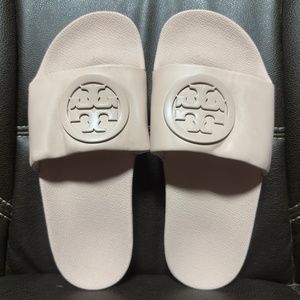 Tory Burch Lina Pink Slides
